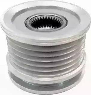 Hoffer 4555047 - Pulley, alternator, freewheel clutch www.autospares.lv