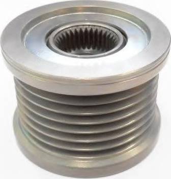 Hoffer 4555066 - Pulley, alternator, freewheel clutch www.autospares.lv