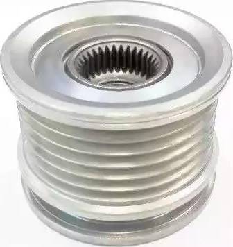 Hoffer 4555001 - Pulley, alternator, freewheel clutch www.autospares.lv