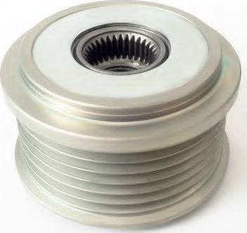 Hoffer 4555025 - Pulley, alternator, freewheel clutch www.autospares.lv