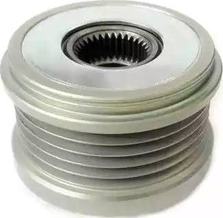 Hoffer 4555122 - Pulley, alternator, freewheel clutch www.autospares.lv