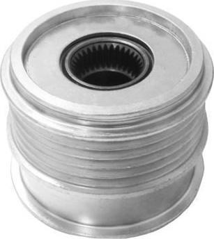 Hoffer 45081 - Pulley, alternator, freewheel clutch www.autospares.lv