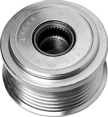 Hoffer 45025 - Pulley, alternator, freewheel clutch www.autospares.lv