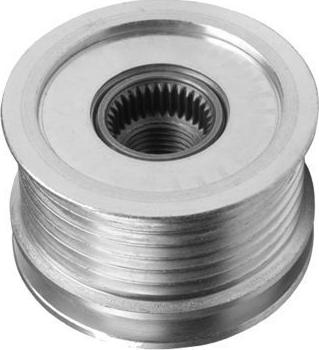 Hoffer 45027 - Pulley, alternator, freewheel clutch www.autospares.lv