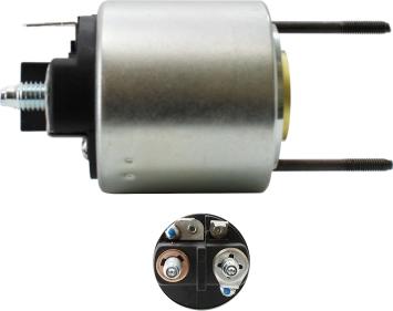 Hoffer 46487 - Solenoid Switch, starter www.autospares.lv