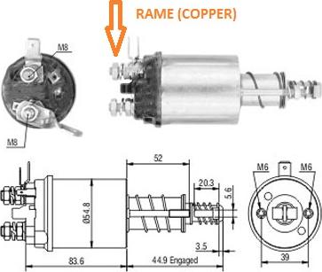 Hoffer 46318 - Ievilcējrelejs, Starteris www.autospares.lv