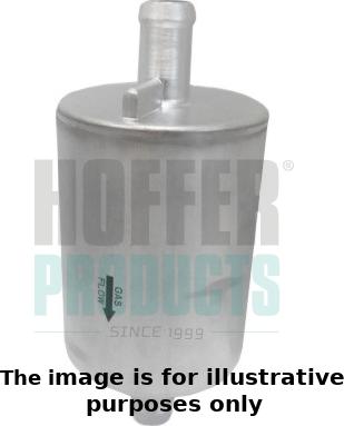 Hoffer 5047E - Degvielas filtrs www.autospares.lv