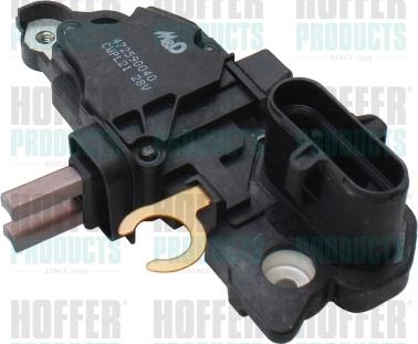 Hoffer 52054 - Voltage regulator, alternator www.autospares.lv