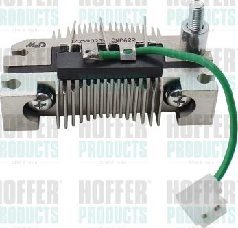 Hoffer 52006 - Rectifier, alternator www.autospares.lv