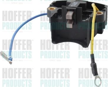 Hoffer 52019 - Voltage regulator, alternator www.autospares.lv