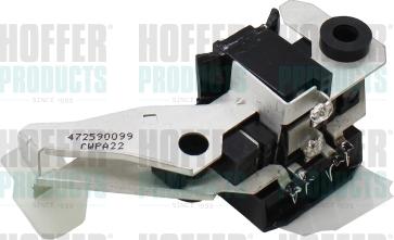 Hoffer 52140 - Ģeneratora sprieguma regulators autospares.lv