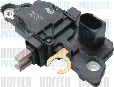 Hoffer 52148 - Ģeneratora sprieguma regulators www.autospares.lv