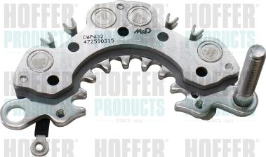 Hoffer 52276 - Taisngriezis, Ģenerators www.autospares.lv