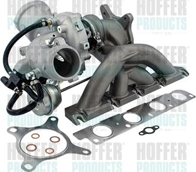 Hoffer 6900587 - Турбина, компрессор www.autospares.lv