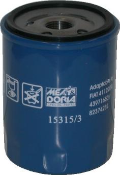 Hoffer 15315/3 - Oil Filter www.autospares.lv