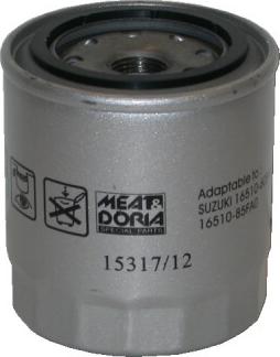 Hoffer 15317/12 - Масляный фильтр www.autospares.lv