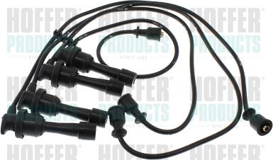 Hoffer 101047 - Augstsprieguma vadu komplekts www.autospares.lv