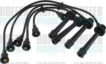 Hoffer 101105 - Augstsprieguma vadu komplekts www.autospares.lv