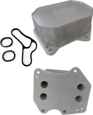 Hoffer 8095095S - Oil Cooler, engine oil www.autospares.lv