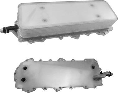 Hoffer 8095221 - Eļļas radiators, Motoreļļa www.autospares.lv