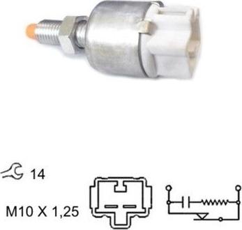 Hoffer 3500016 - Bremžu signāla slēdzis www.autospares.lv