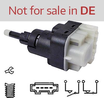 Hoffer 3500087 - Brake Light Switch / Clutch www.autospares.lv