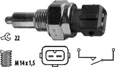 Hoffer 3600003 - Slēdzis, Atpakaļgaitas signāla lukturis www.autospares.lv