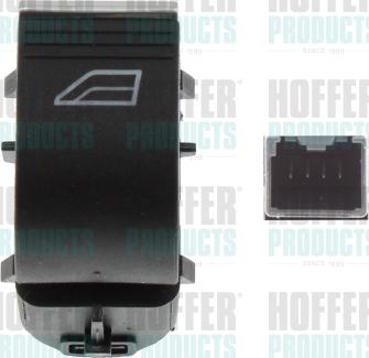 Hoffer 2106720 - Slēdzis, Stikla pacēlājmehānisms www.autospares.lv