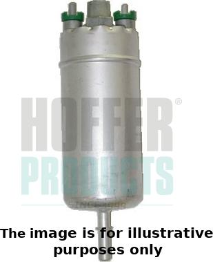 Hoffer 7506815E - Degvielas sūknis www.autospares.lv