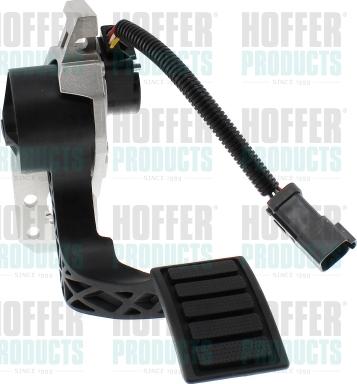 Hoffer 7513730 - Degvielas padeves vadības pedāļa komplekts www.autospares.lv