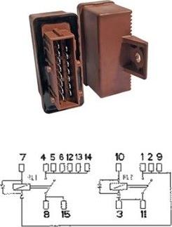 Hoffer 7240109 - Relejs, Degvielas sūknis www.autospares.lv