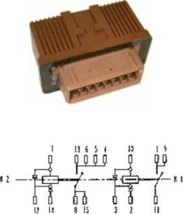 Hoffer 7240101 - Relejs, Degvielas sūknis www.autospares.lv