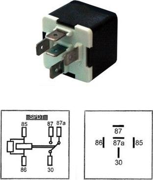 Hoffer 7233307 - Relejs www.autospares.lv