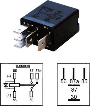 Hoffer 7232304 - Relejs www.autospares.lv