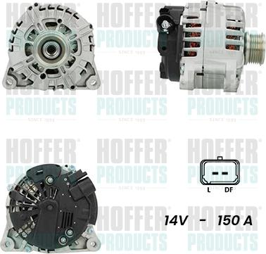 Hoffer H55151059G - Ģenerators www.autospares.lv