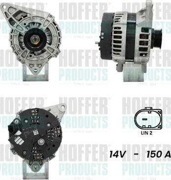 Hoffer H5510484G - Ģenerators www.autospares.lv