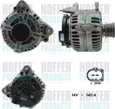 Hoffer H5510478G - Ģenerators www.autospares.lv