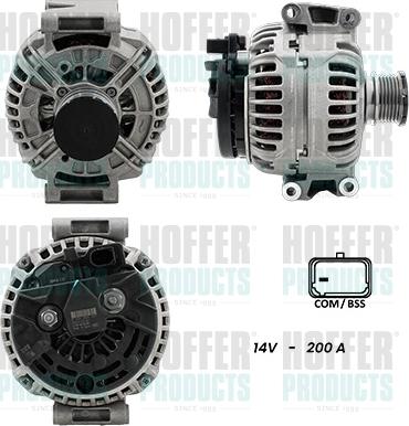 Hoffer H5510598G - Ģenerators www.autospares.lv