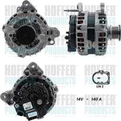 Hoffer H5510545G - Ģenerators www.autospares.lv