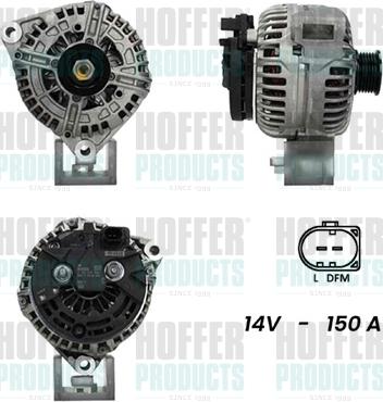 Hoffer H5510546G - Ģenerators www.autospares.lv