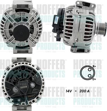 Hoffer H5510520G - Ģenerators www.autospares.lv