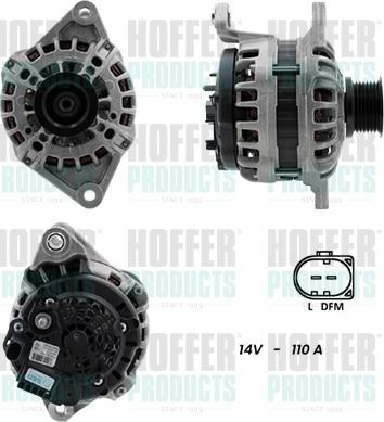 Hoffer H5510698G - Ģenerators www.autospares.lv