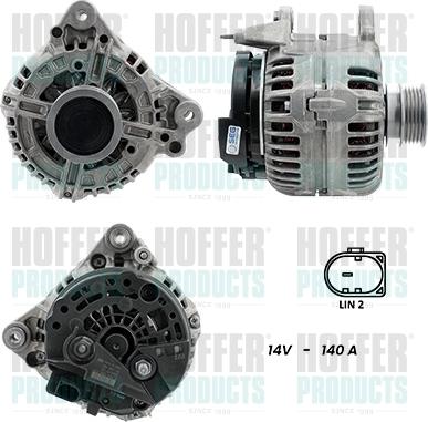 Hoffer H5510665G - Ģenerators www.autospares.lv