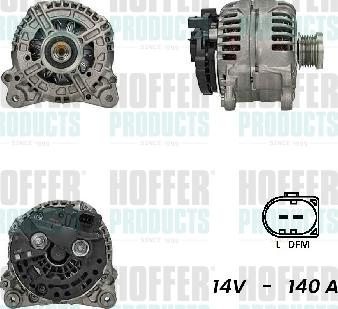 Hoffer H5510666G - Ģenerators www.autospares.lv