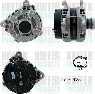 Hoffer H5510671G - Ģenerators www.autospares.lv