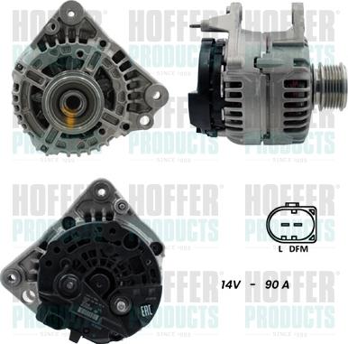 Hoffer H5510050G - Ģenerators www.autospares.lv