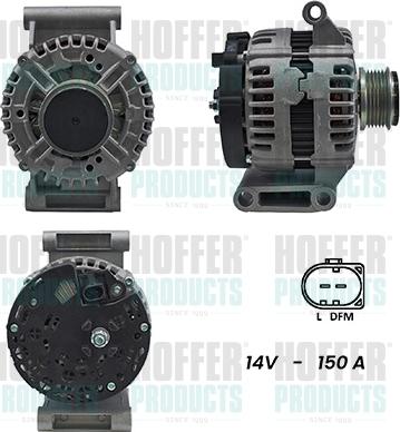 Hoffer H5510062G - Ģenerators www.autospares.lv