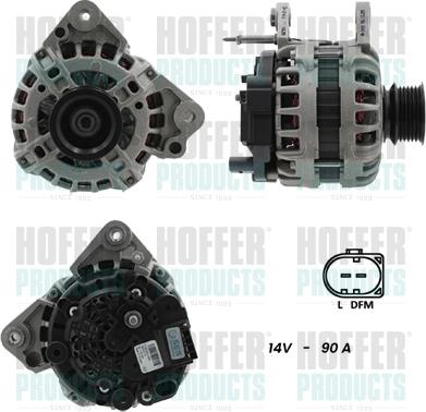 Hoffer H5510012G - Ģenerators www.autospares.lv