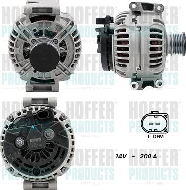 Hoffer H5510024G - Ģenerators www.autospares.lv