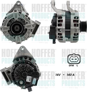 Hoffer H55101401G - Ģenerators www.autospares.lv